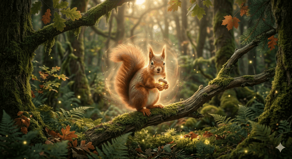 Krafttier Eichhörnchen Spirituelle Bedeutung 2026