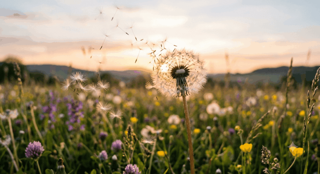 Spirituelle Bedeutung der Pusteblume 2026 – Symbolik, Hoffnung und innere Veränderung